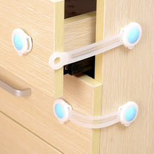 Load image into Gallery viewer, 10pcs Baby Safety Protection From Children In Cabinets Boxes Lock Drawer Door Baby Safe Protection Props Baby Safety locks